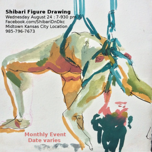 2016-08 - KC - shibari figure drawing - kc aug 2016