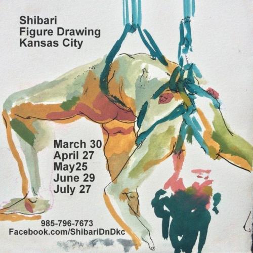 2017-03 - KC - spring shibari figure drawing night 12072608 1743932512504621 5943147207190879221 n