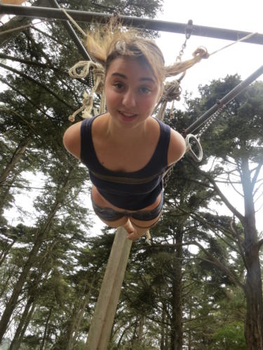 Gwyndolyn Flying in Neverland - Golden Gate Park San Francisco